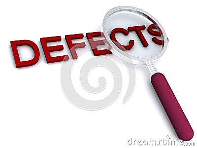 Defects Stock Photo