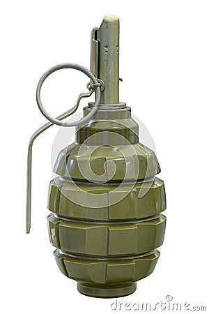 Defensive grenade Stock Photo