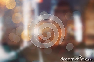 Defocused Blur bokeh abstract background,out of focus background Stock Photo