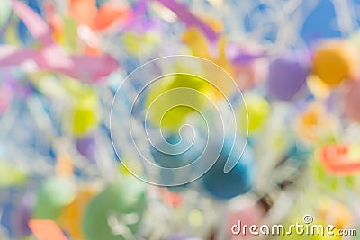 Defocused colorful abstract texture. Blurry light effect background Stock Photo