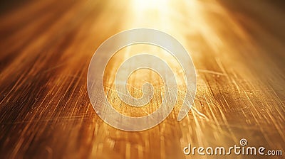 Defocused rays of warm light create a serene atmosphere highlighting the intricate lines and soft texture of the light Stock Photo