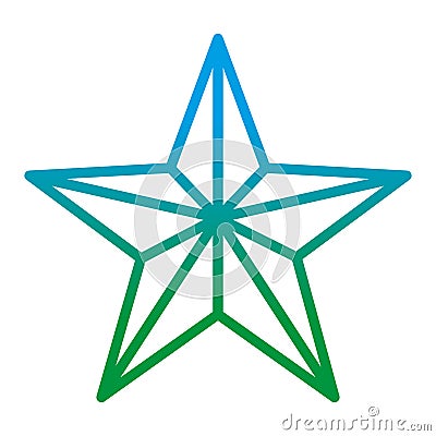 Degraded line nice bright star universe style Vector Illustration