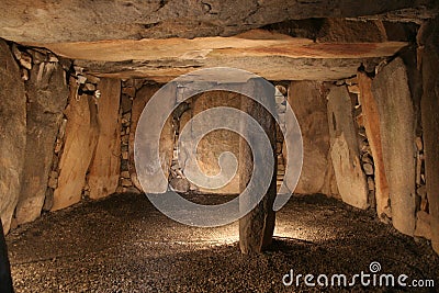 Dehus Dolmen Tomb Stock Photo