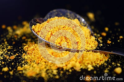 Dehydrated orange zest Stock Photo