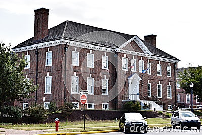 Delaware armory building in dover Editorial Stock Photo