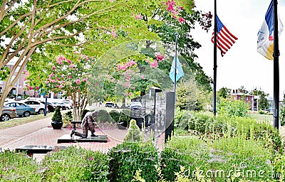 Delaware dover law enforcement memorial Editorial Stock Photo