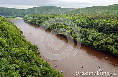 Delaware River Stock Photo