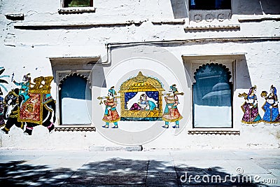 DELI, INDIA - Mar 05, 2016: Indian Adventures and Colourful wanderlust Editorial Stock Photo