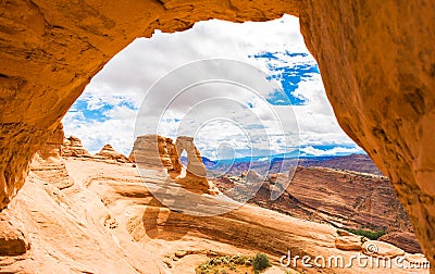 Delicate Arch Stock Photo