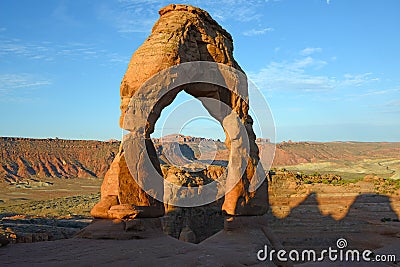 Delicate arch Stock Photo