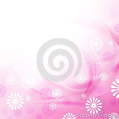 Delicate floral background Stock Photo