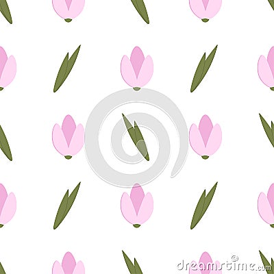 Delicate floral pattern. Elegant light pattern. Textile and fabric design Vector Illustration