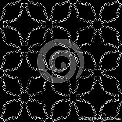 Delicate Henna Paisley Seamless Repeat Pattern. Vector Illustration