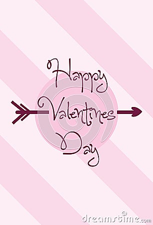 Happy valentines day Vector Illustration