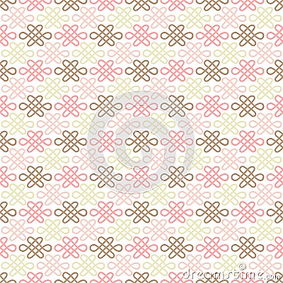 Delicate lovely seamless pattern Stock Photo