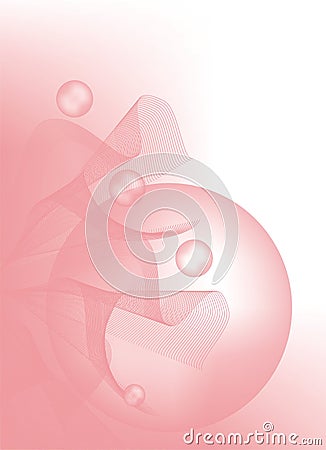 Delicate pink Vector Illustration