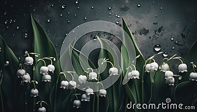 Delicate Spring Background Stock Photo