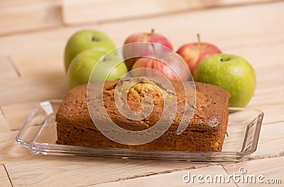 Apple cake Stock Photo