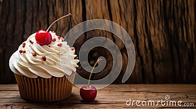 delicious background cupcake food Cartoon Illustration