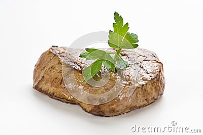 Delicious beef grilled Stock Photo