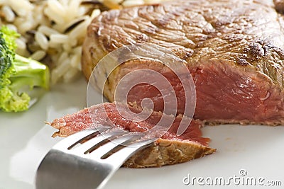 Delicious beef grilled Stock Photo