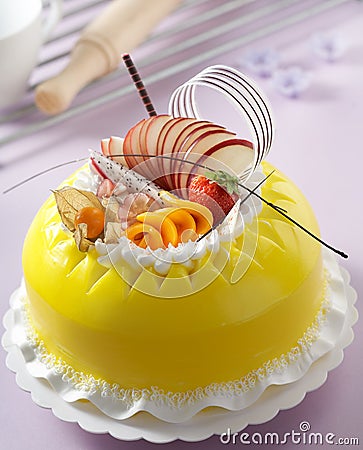 Delicious cake Stock Photo