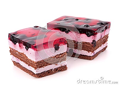 Delicious cake piece Stock Photo