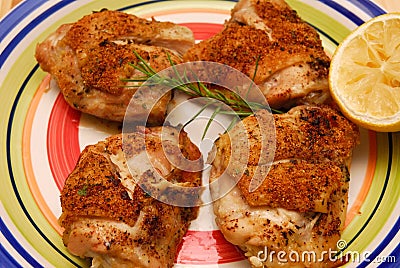 Delicious chicken Stock Photo