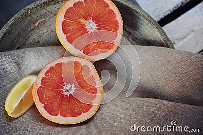 Delicious citrus Stock Photo