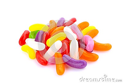 Delicious colorful candies Stock Photo