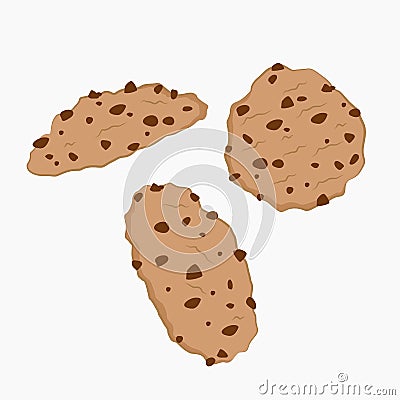 Delicious Cookies Vector Vector Illustration