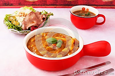 Delicious curry Stock Photo