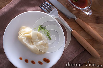 A delicious, diet dish. Stock Photo