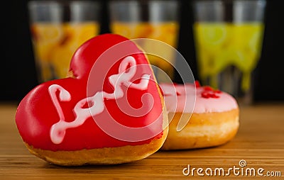 Delicious Donuts Stock Photo