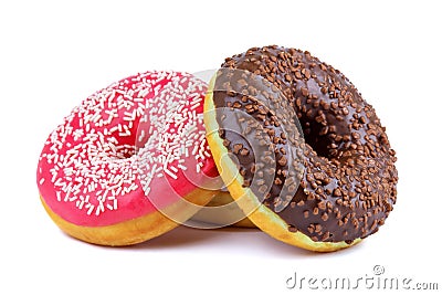 Delicious donuts Stock Photo