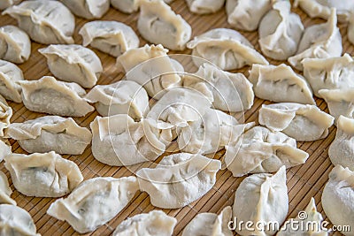 Delicious dumplings Stock Photo