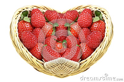 A delicious gift for Valentine`s day Stock Photo