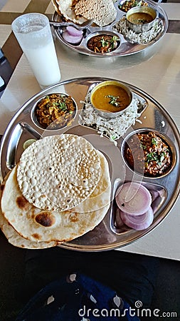 Delicious Indian Punjabi food dish Stock Photo