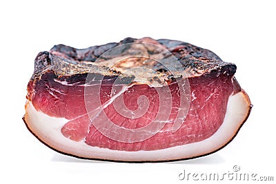 Delicious Italian speck Stock Photo