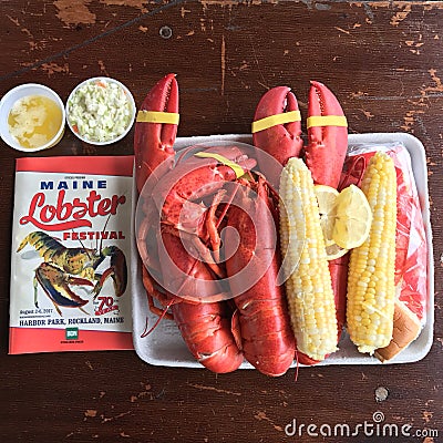 Delicious lobsters Editorial Stock Photo