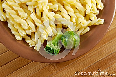 Delicious macaroni pasta Stock Photo