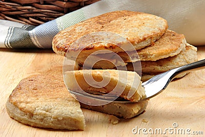 delicious pancake made for pancake day Stock Photo