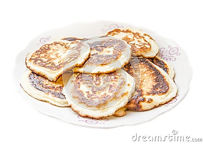 Delicious pancakes Stock Photo