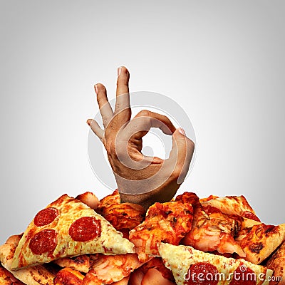 Delicious Pizza Concept Stock Photo