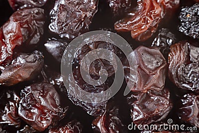 Delicious raisins, close-up Stock Photo