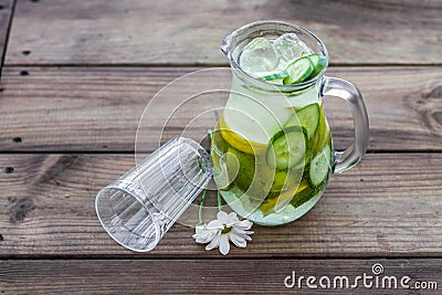 Delicious refreshing fruit homemade ice-cream Stock Photo