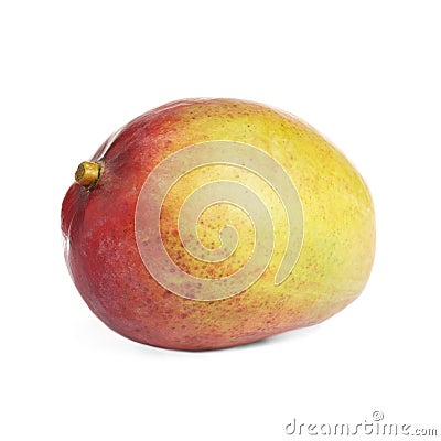 Delicious ripe juicy mango isolated Stock Photo