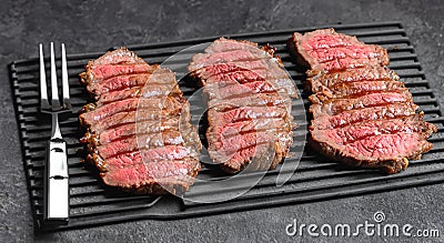 delicious roast beef 3 quarts Stock Photo