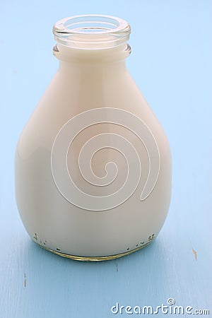 Delicious vintage milk Stock Photo
