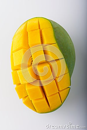 Delicious Yellow Mango Stock Photo